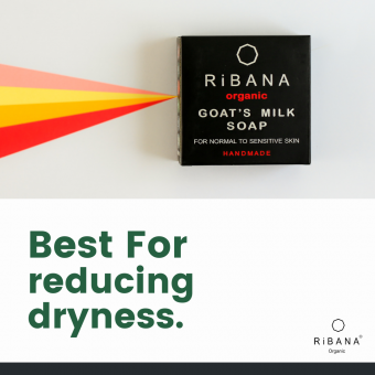 RiBANA Organic Goat's Milk Soap - 110gm